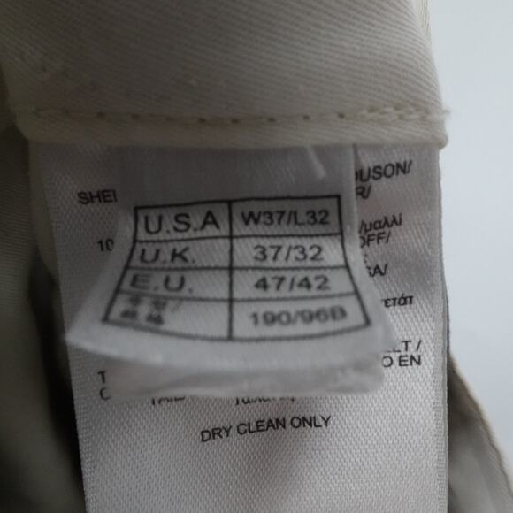 Brooks Brothers Pants Mens 37x30 Gray Madison Wool Dress Business Office - Picture 3 of 15